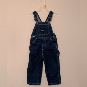 Toddler Boys Key Blue Overalls Size 3T